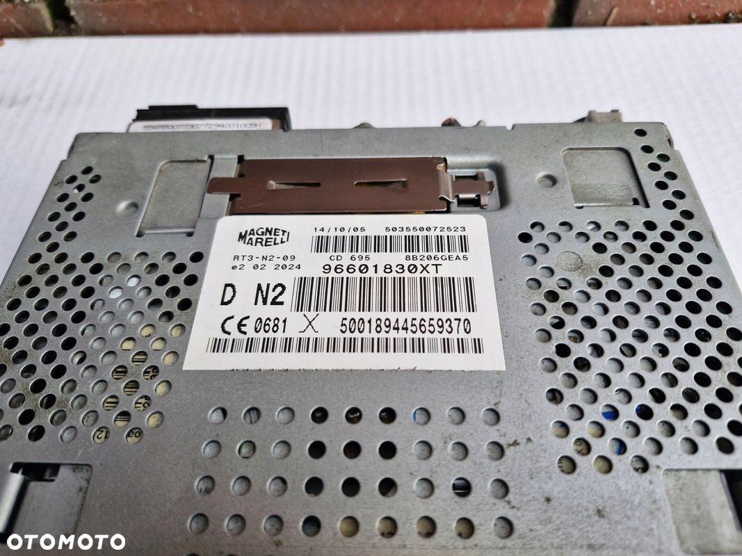 96632920XT RT3-N2 radio nawigacja CITROEN C4 C5 EUROPA - 4