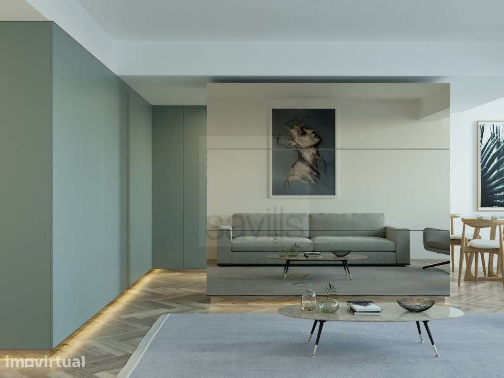 Apartamento T2 no Centro do Porto com varanda - Grande imagem: 3/9