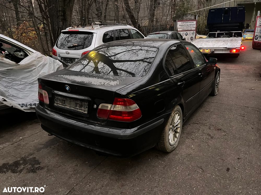 Dezmembrez Bmw 320D seria 3 E46 150CP manual negru 204D4 SCHWARZ 2 - 4