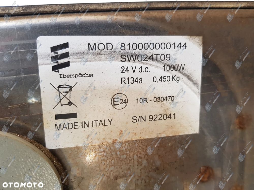 KLIMATYZACJA POSTOJOWA DACHOWA DAF MAN SCANIA IVECO - 15