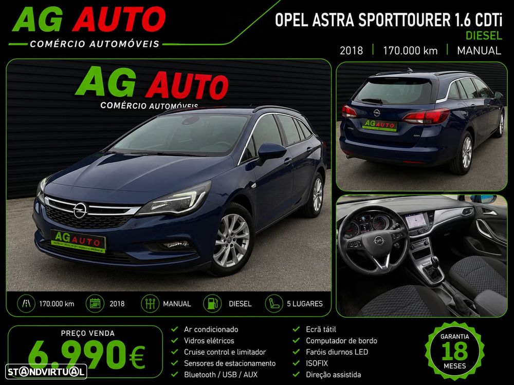 Opel Astra Sports Tourer 1.6 D (CDTI) S&S Business - 1