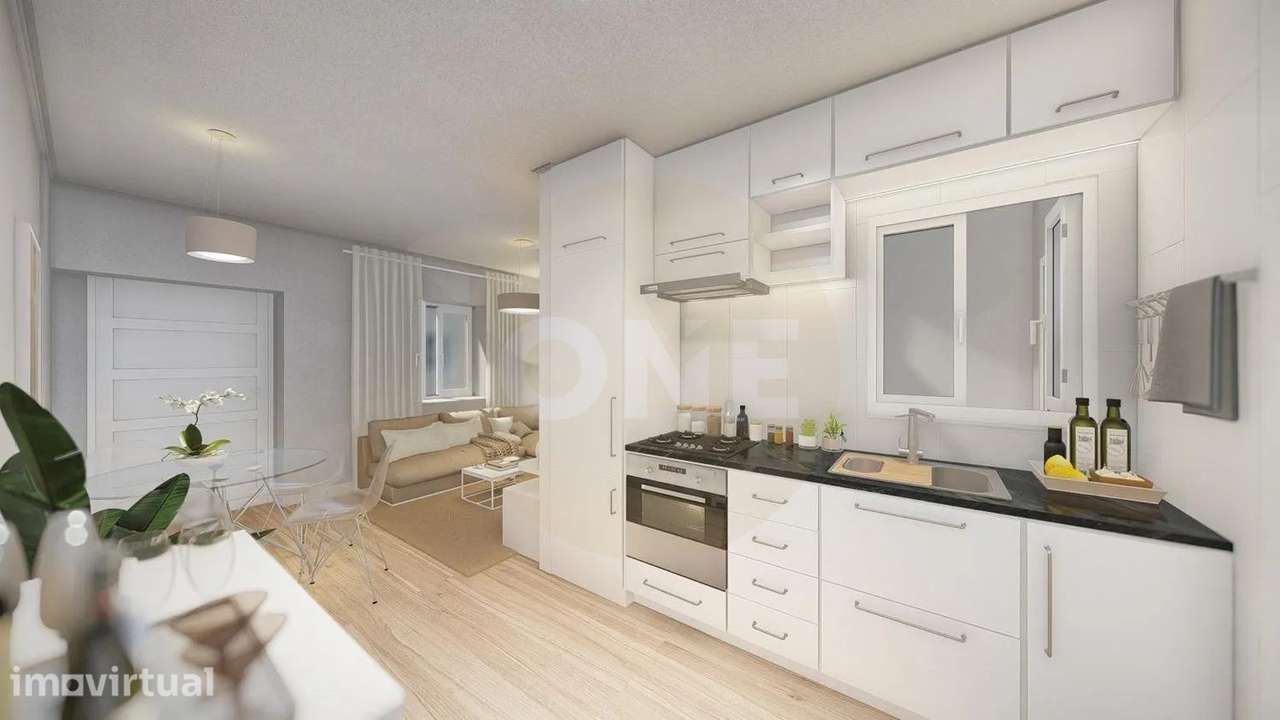 Moradia T2 | Remodelada | Logradouro e Churrasqueira | Entroncamento - Grande imagem: 5/20