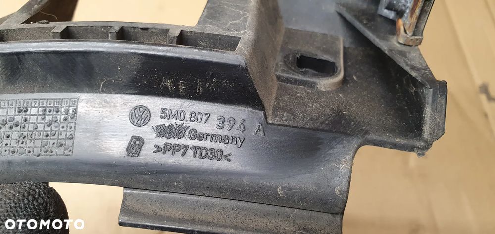 Ślizg zderzaka prawy tył tylny prawy VW Golf VI 6 Plus 5M0807394A - 6