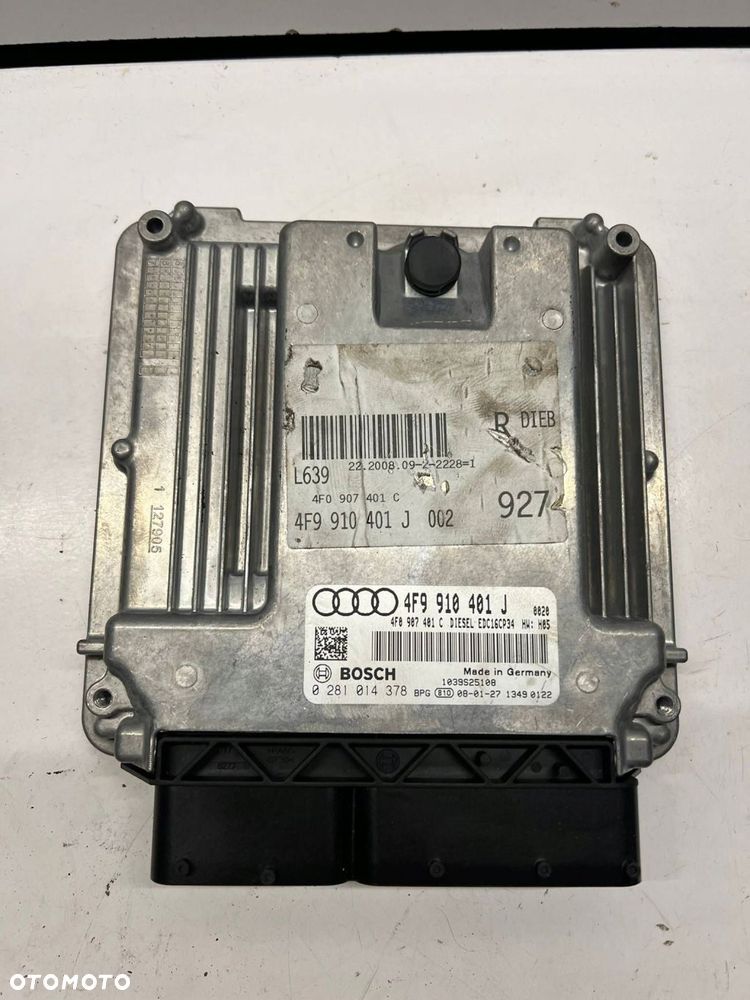 4F9 910 401 J Sterownik silnika 3.0 TFSI Audi A6 S6 C6 4F - 1
