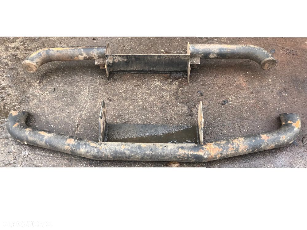 Bullbar zderzak stalowy tylny i przedni orurowanie Land Rover Discovery 1 I - 3