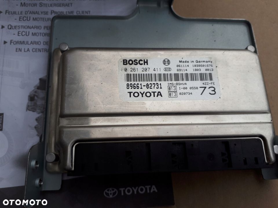 Corolla E12 02-07 Sterownik Silnika Nowy Oryginał - 2
