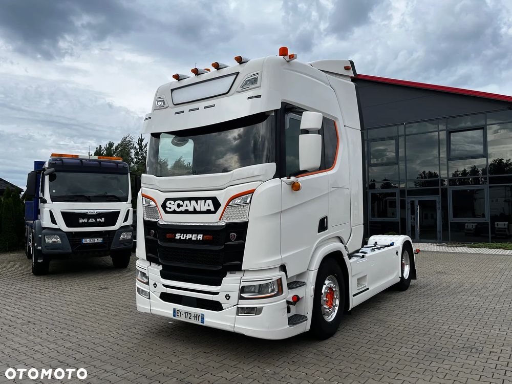 Scania V8 580 SPROWADZONA Z FRANCJI SERWISOWANA HYDRAULIKA FULL OPCJA STAN IDEALNY !!!! - 3