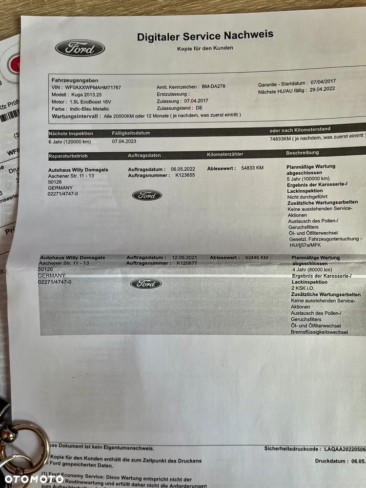 Ford Kuga 1.5 EcoBoost 2x4 Cool & Connect - 34