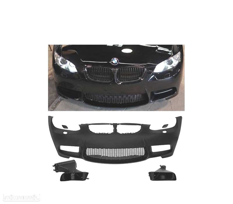 PARA-CHOQUES FRONTAL BMW SERIE 3 E92 E93 335I 335D 06-10 LOOK M3 + CONDUTA AR - 4