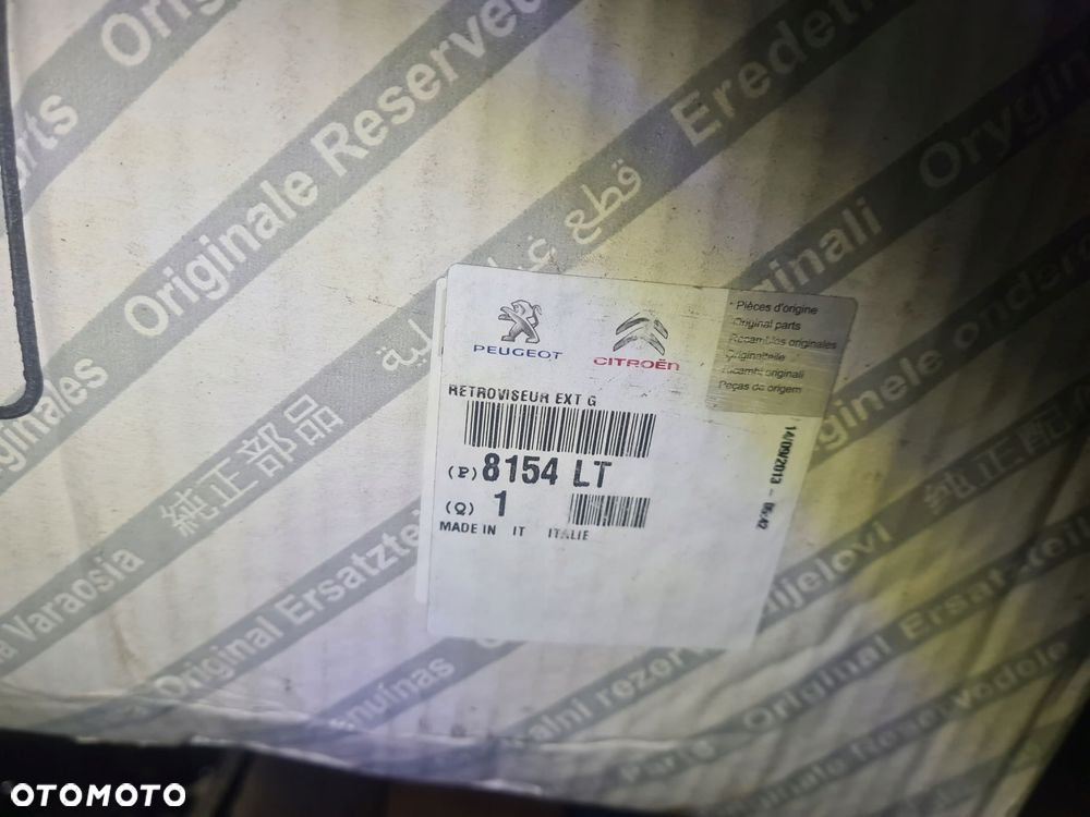lusterko zewnętrzne lewe 8154lt jumper ducato boxer - 2