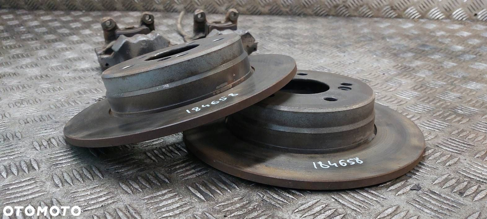 TARCZE HAMULCOWE TYŁ + ZACISKI MERCEDES W210 277MM - 4