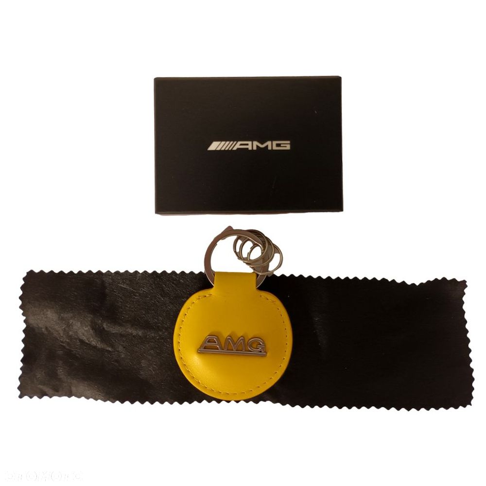 MERCEDES AMG Brelok breloczek Affalterbach skora - 3