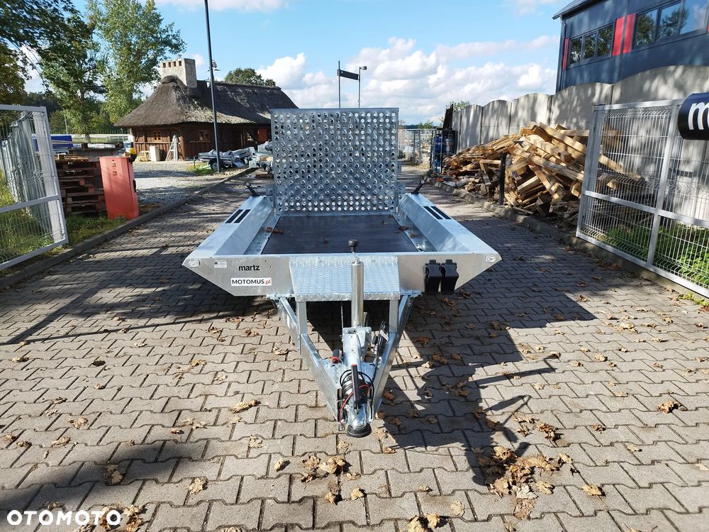 Martz Przyczepa Martz Bau 300/2 300x150 DMC 2700kg do przewozu koparki minikoparki dostawa pod dom - 4