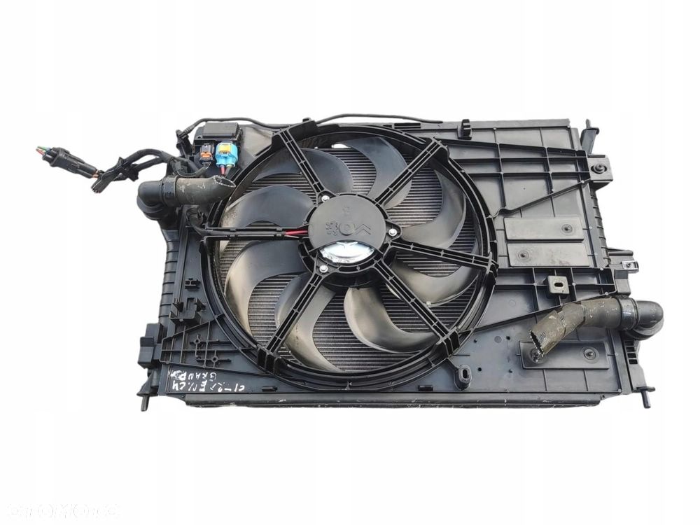 KOMPLET CHŁODNIC WENTYLATOR CITROEN C4 GRAND PICASSO II 1.6 E-HDI 2013-2016 - 1