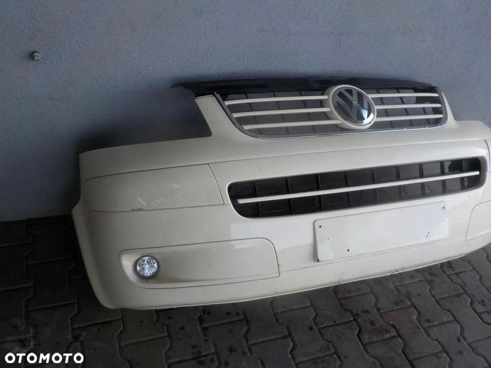 VW T5 03- MULTIVAN CARAVELLE ZDERZAK PRZÓD PRZEDNI LAKIEROWANY - 2