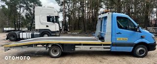Mercedes-Benz SPRINTER 316CDI POMOC DROGOWA AUTOLAWETA AUTOMAT WCIĄGARKA BELKA OSWIETLENIOWA FULLLEDY NA PODUSZKACH KLIMA 2015r NA BLIŻNIAKACH NAJAZD DŁ:4.5m ŁADOWNOSĆ:1650kg DMC:3500kg - 8