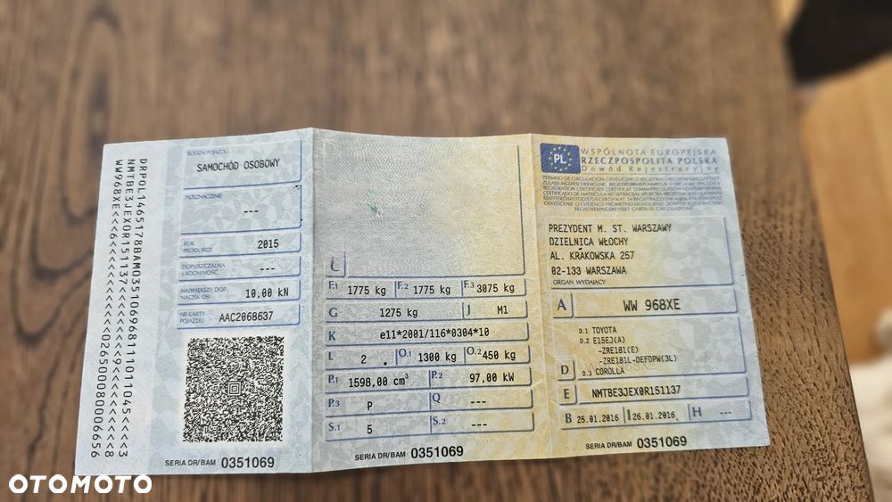 Toyota Corolla 1.6 Active - 1