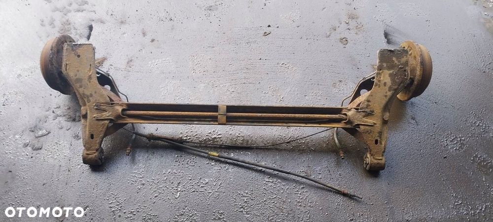 BELKA OŚ ZAWIESZENIA TYŁ BĘBNY BEZ ABS OPEL CORSA C - 6