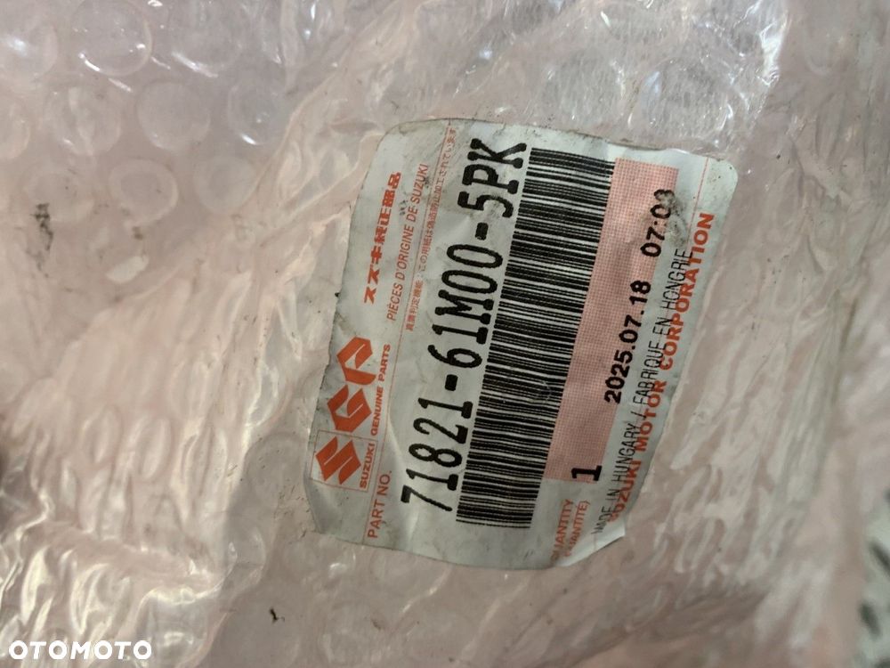 NOWY ORYGINALNY ZDERZAK SPOILER TYLNY TYŁ SUZUKI SX4 CROSS 13-16 71821-61M0 - 5