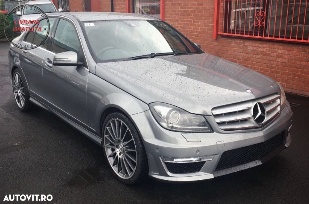 Pachet Exterior Mercedes C-Class W204 (2007-2015) Facelift C63 Design- livrare gratuita - 11