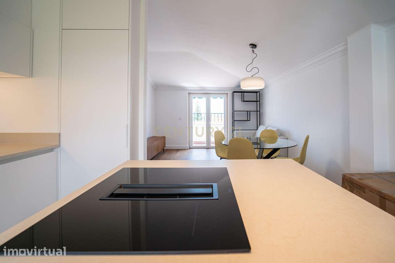 T1 com Vista Mar no Monte Estoril | Renovado, Mobilado, a Estrear | Ga - Grande imagem: 5/21