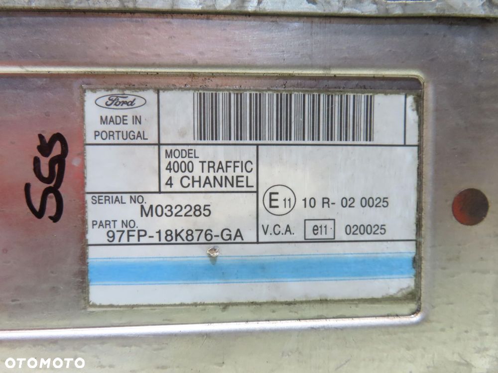 RADIO KASETA  FORD FOCUS MK1 I 97FP18K876GA + KOD - 5