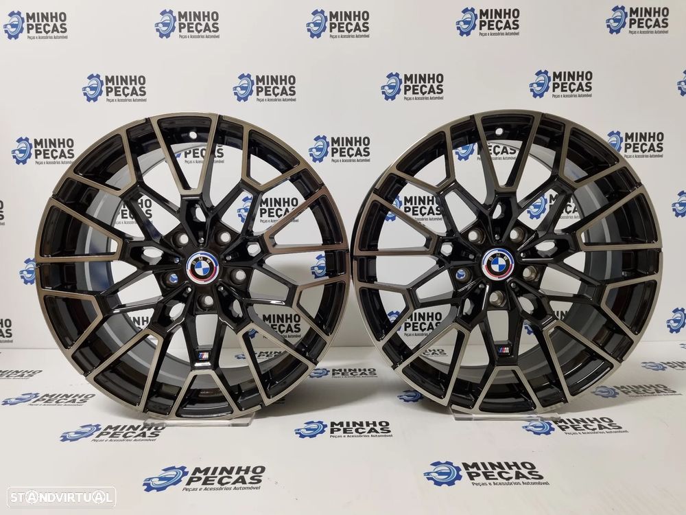 Jantes BMW Novo M4 CSL 827M em 20 Preto Face Brushed (5x120) - 1