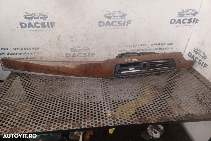 Grila ventilatie bord centru + ORNAMENT 9192903 BMW Seria 5 F07/F10/F - 1