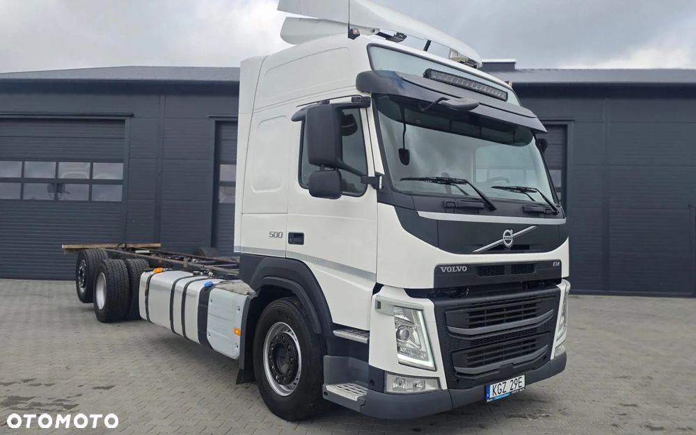 Volvo FM 500 6x2 do zabudowy laweta platforma beczka mleko niski przebieg! super stan - 31