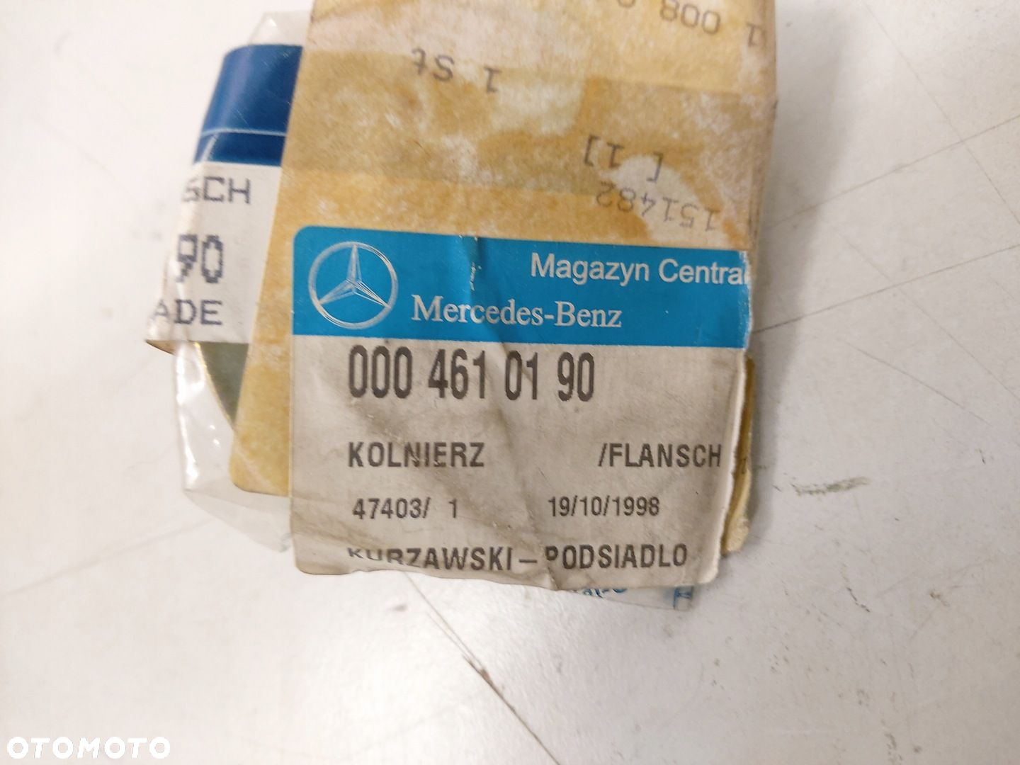MERCEDES M102 FLANSZA WAŁKA POMPY WSPOMAGANIA 0004610190 - 2