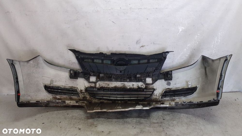 ^ ZDERZAK PRZÓD PRZEDNI OPEL VECTRA C LIFT FL Z20R CZARNY HALOGENY - 5