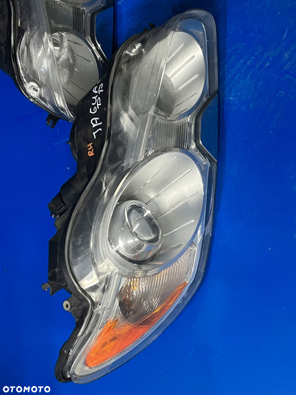 LAMPY JAGUAR XF ZWYKŁE SOCZEWKI H7 HELLA EUR - 2