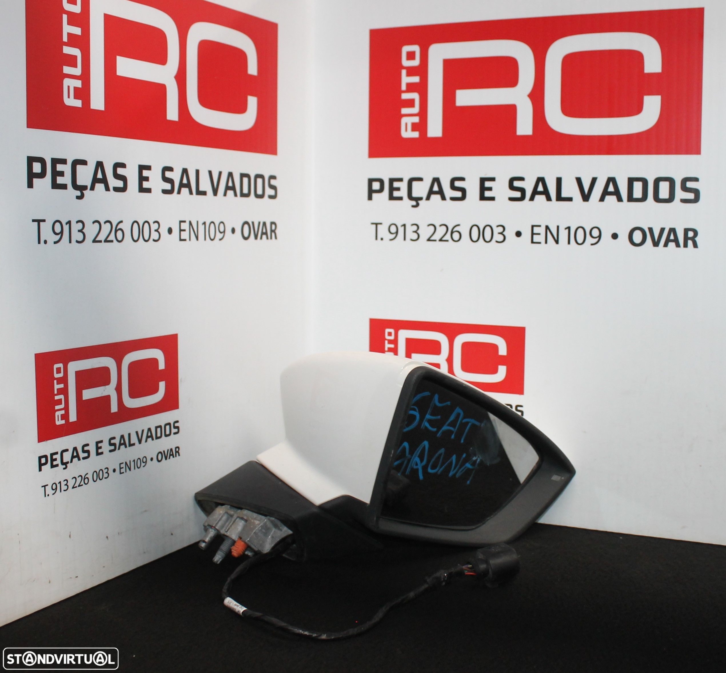 ESPELHO RETROVISOR DIREITO SEAT ARONA - 1