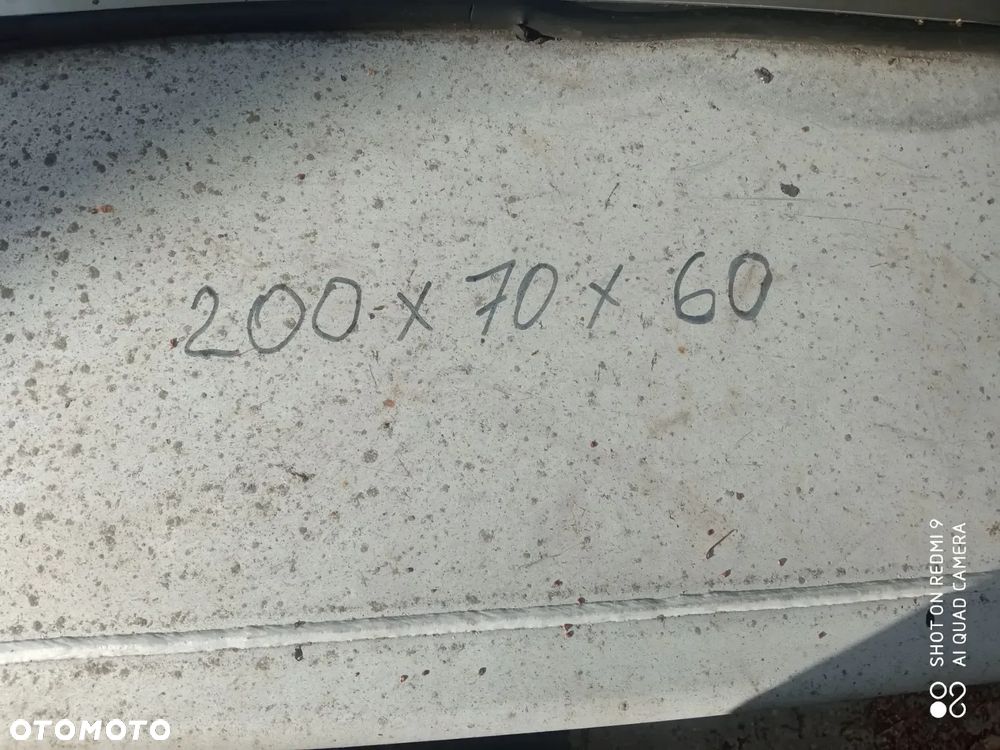 zbiornik paliwa MAN TGA   200x70x60, ok. 900 l., kompletny - 2