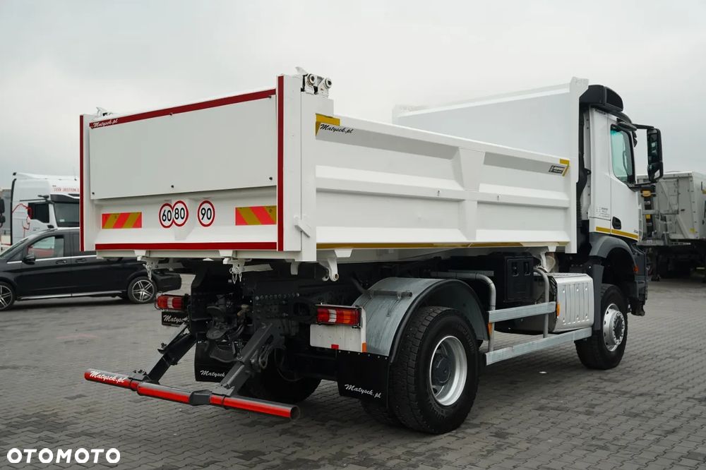 Mercedes-Benz AROCS 2038 / 4x4 / WYWROTKA 2 STRONNA / HYDROBURTA / AUTOMAT / - 17