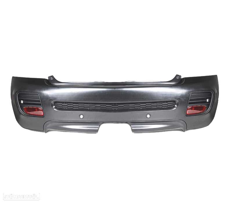 PARA-CHOQUES TRASEIRO MINI R56 R57 R58 06-14 LOOK JCW - 4