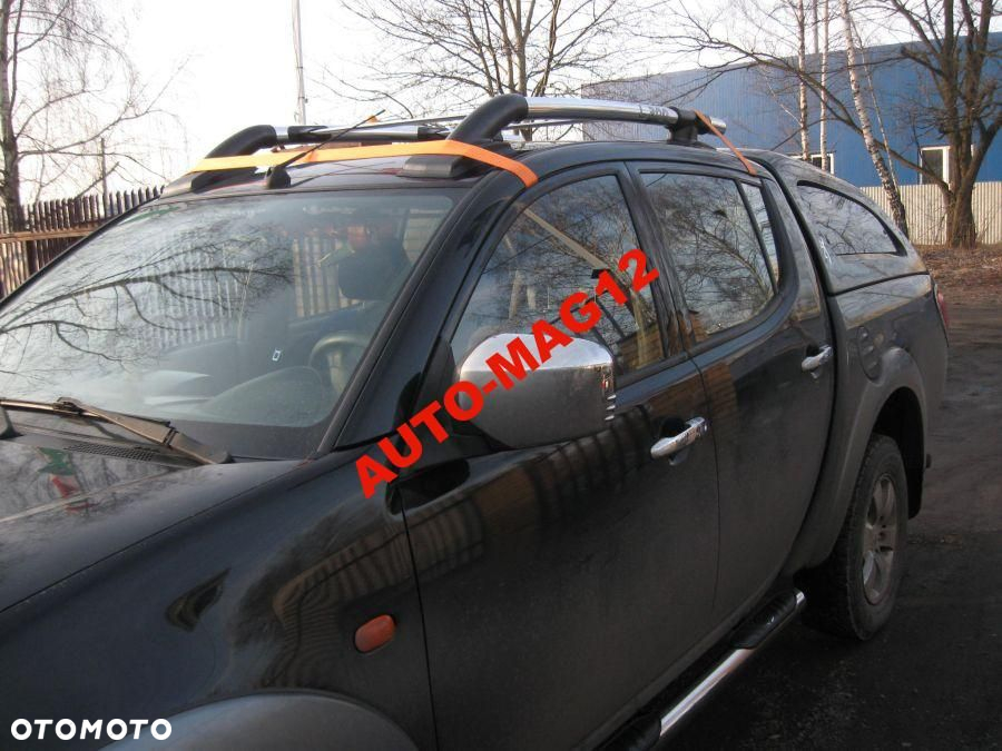 RELINGI DACHOWE ISUZU D-MAX srebrne - 5