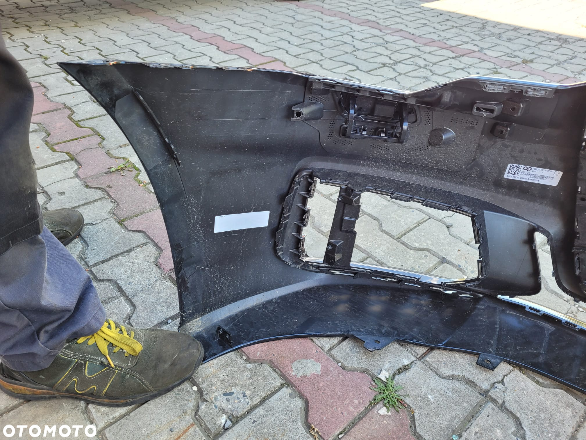 Zderzak przód przedni Audi A6 C8 S line 4k0807437C RADAR - 10