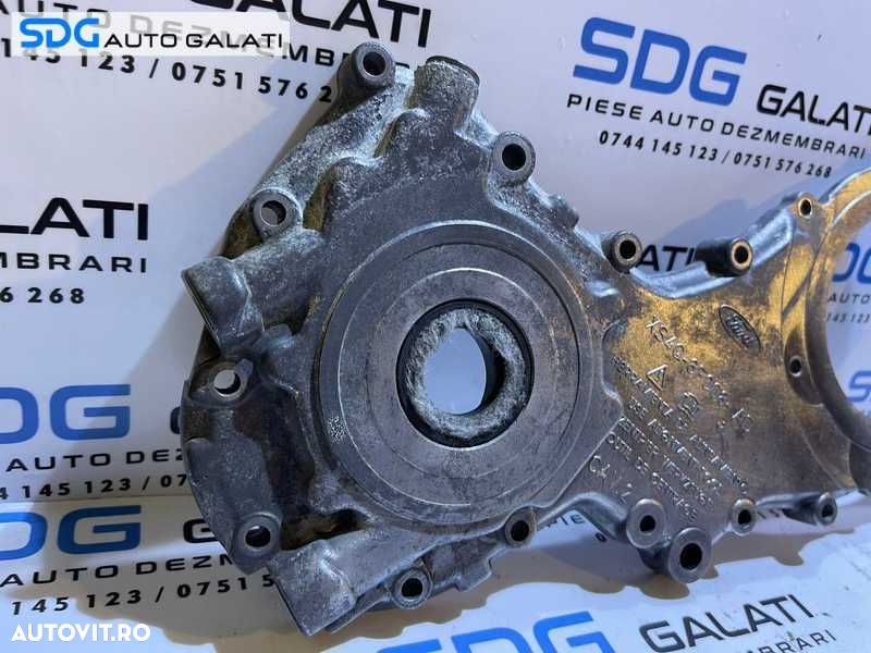 Capac Distributie Pompa Ulei Motor Ford Focus 2 1.8 TDCI 2004 - 2010 Codd XS4Q-6F008-AD - 2