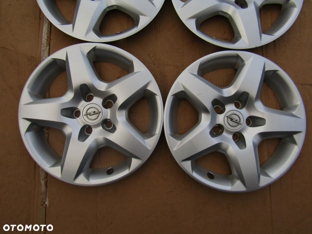 4x Kołpaki 16 Strukturalne Opel Astra H III Zafira B Vectra C Meriva A B - 4