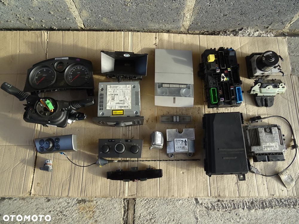 PANEL STEROWANIA KLIMATYZACJI OGRZEWANIA NAWIEWU OPEL ASTRA H ZAFIRA B - 4