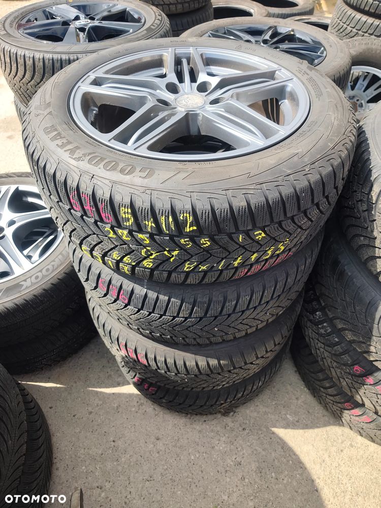 5x112 Alufelgi Felgi Aluminiowe Grafitowe 17 Koła Zimowe Zima AUDI A5 A4 B5 B6 B7 B8 B9 A6 C5 C6 C7 A8 D2 D3 Q3 Q2 VW PHAETON TIGUAN PASSAT B6 B7 B5 B8 TROC BMW 2 G42 3 G20 G21 4 G22 G23 4GT G26 5 G30 G31 6 G32 7 G11 G12 Mercedes E Klasa W213 W212 S W220 Seat Ateca Exeo TARRACO Skoda Yeti SUPERB Kodiaq Karoq 225/55 Legnica ALU-RAD 6,5mm - 3
