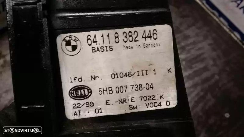 COMANDO CLIMATIZADOR BMW 3 2003 -8382446 - 1