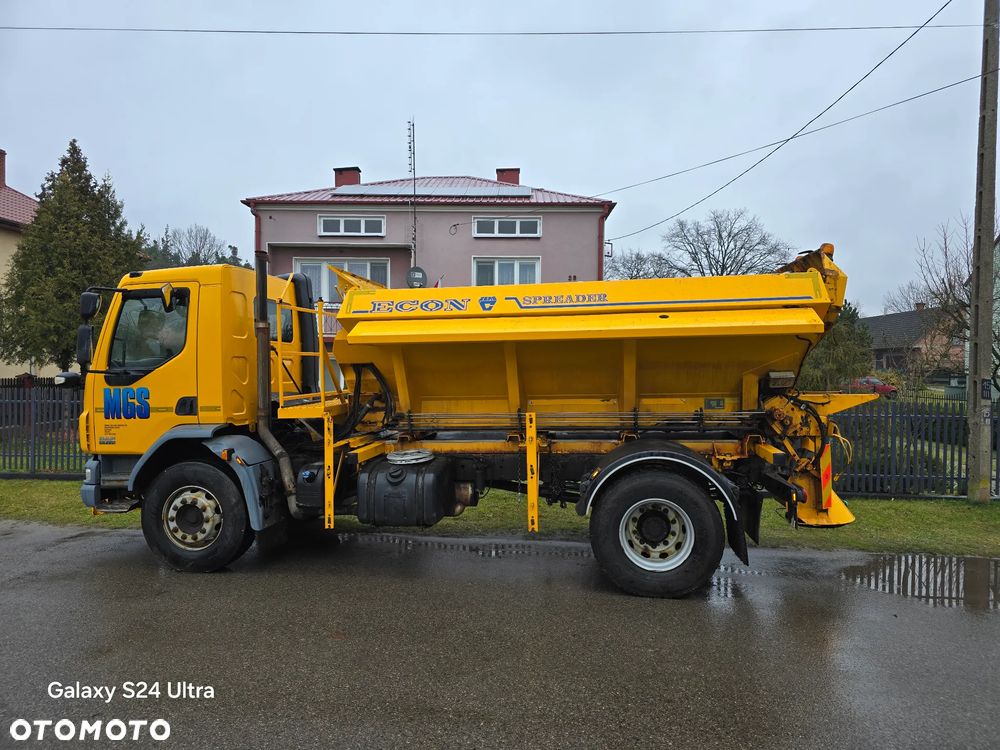 DAF LF 55 220 pługopiaskarka duże kola komunalny wywrotka hakowiec bramowiec - 29