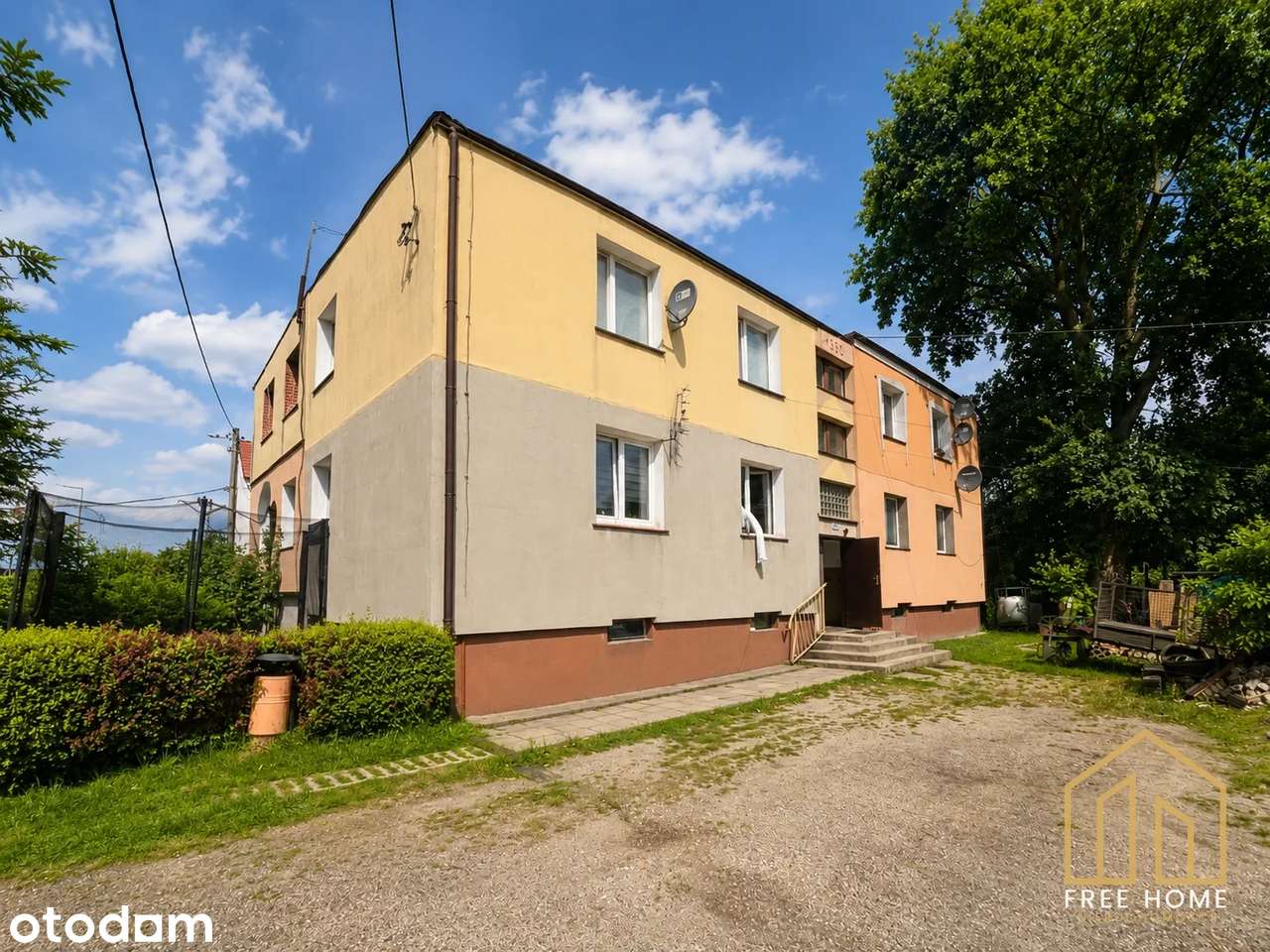 Mieszkanie 47 m2 z ogrodem i garażem w Tarnówku