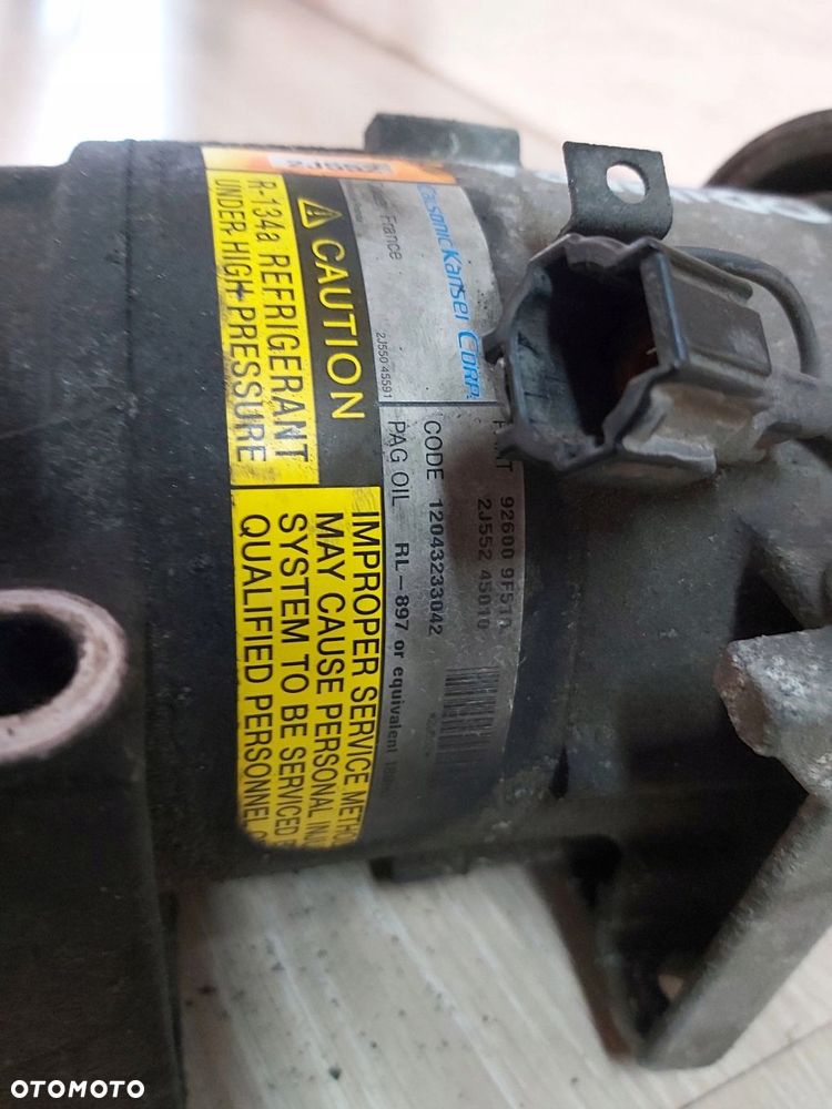 Nissan Primera P12 sprężarka klimatyzacji 1,6 1,8 kompresor 92600-9F510 - 4
