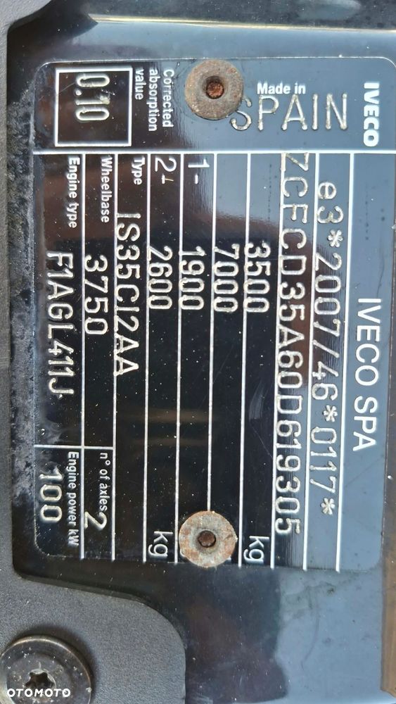 Iveco 35C14, 35C13, 35C15, 35C16, 50C15, 50C16, 35S13, 35S14 - 17