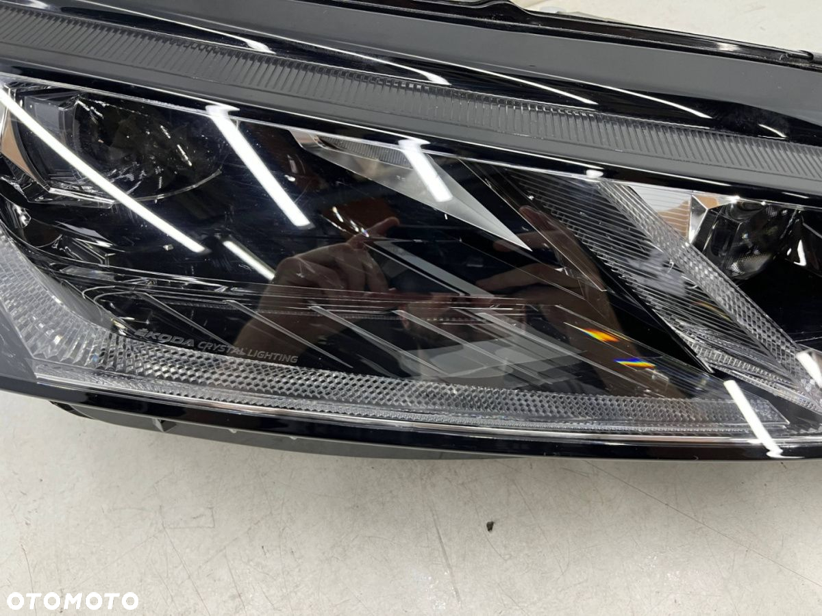 Lampa reflektor Skoda Octavia 4 IV 19r.- PRAWA przednia full LED prawy przód 5e4941016a - 7