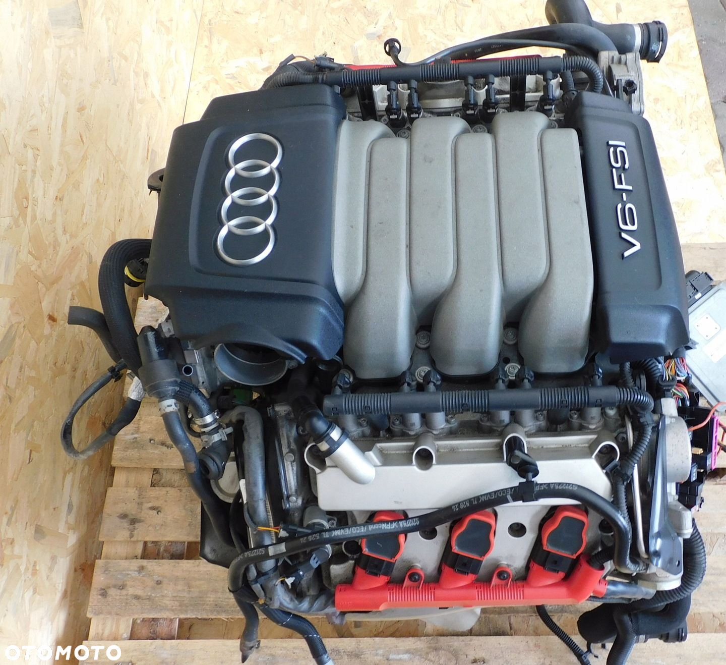 KOMPLETNY BENZYNOWY SILNIK AUDI A6 C7 A7 2.8 FSI CHV IDEALNY KOMPUTER - 11