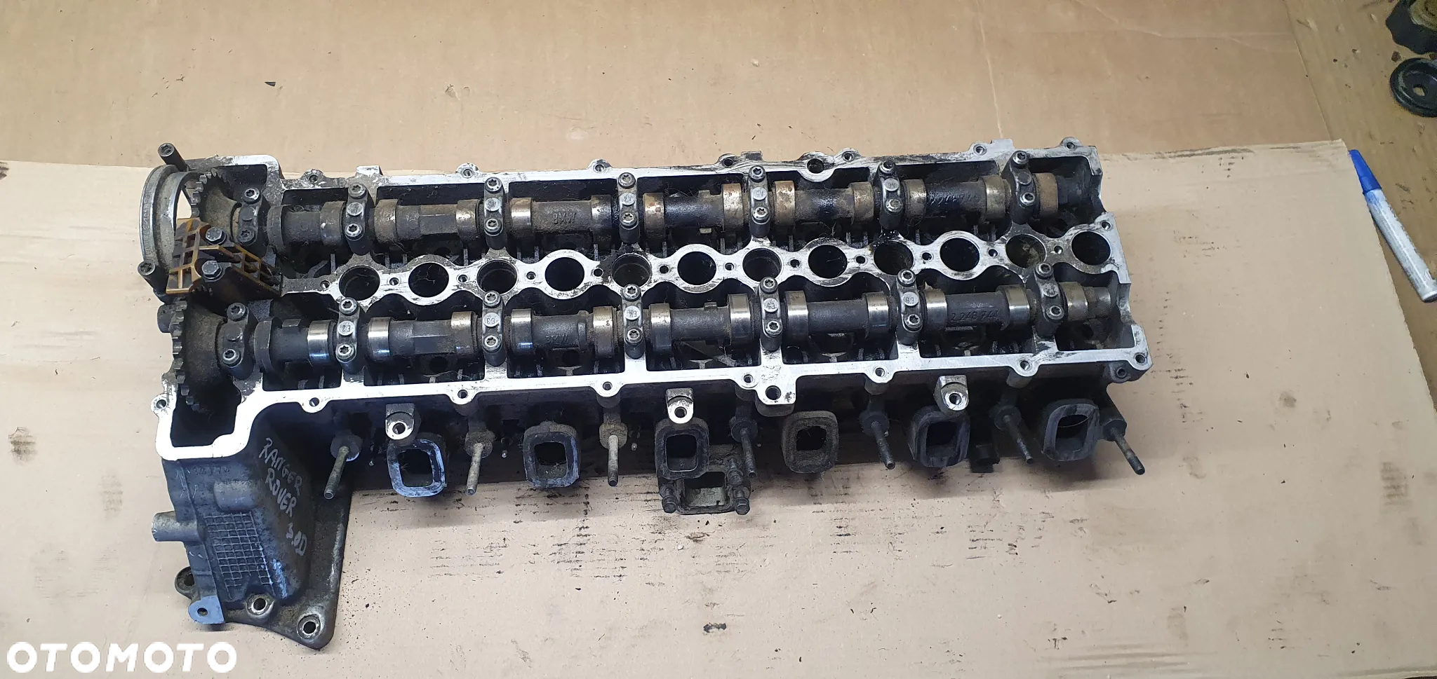 Głowica kompletna wałki Range Rover Vogue L322 3.0D 2246875 - 2